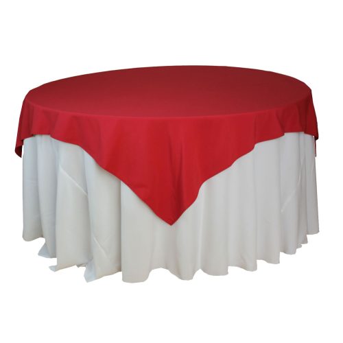 72" X 72" Square Overlay Tablecloth