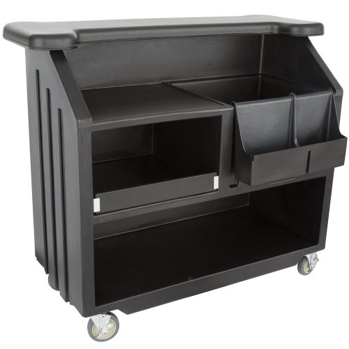 54" Black Cambro Bar