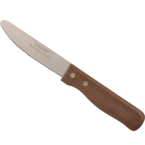 Gaucho Steak Knife with wooden handle (Pack of 10)