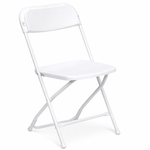 White Folding Chair
