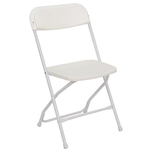 Kids Chair - White Folding
