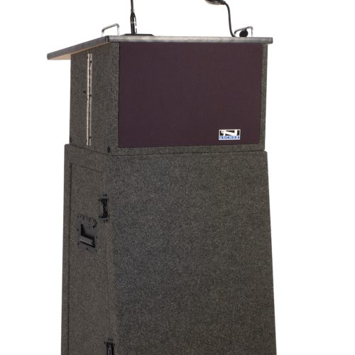 Acclaim Portable Lectern w/ Mic, Light and Stand
