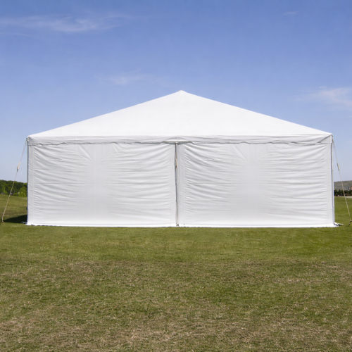 20' Solid White Side Wall