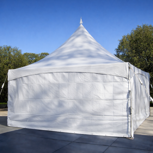 10' Solid White Side Wall