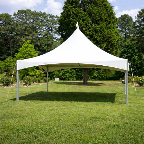20 X 20 "High Peak" Frame Tent (Installed)