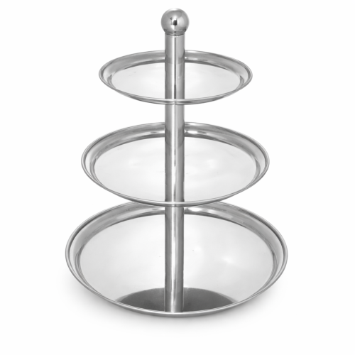 3 Tier Stainless Serving Tray