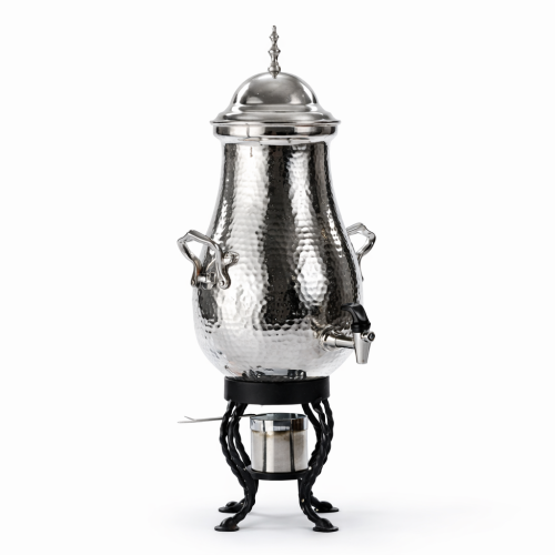 Elegant 55 Cup Coffee Urn "Stainless Hammered"