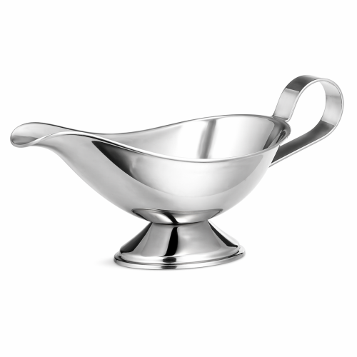 10 oz Stainless Gravy Boat