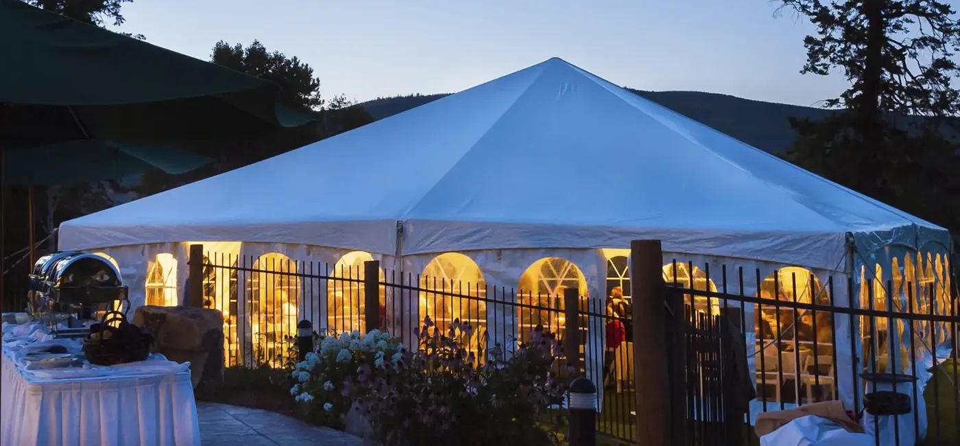 Corporate event tents for rent